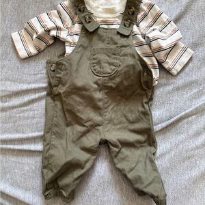 Infant shirt and overall set